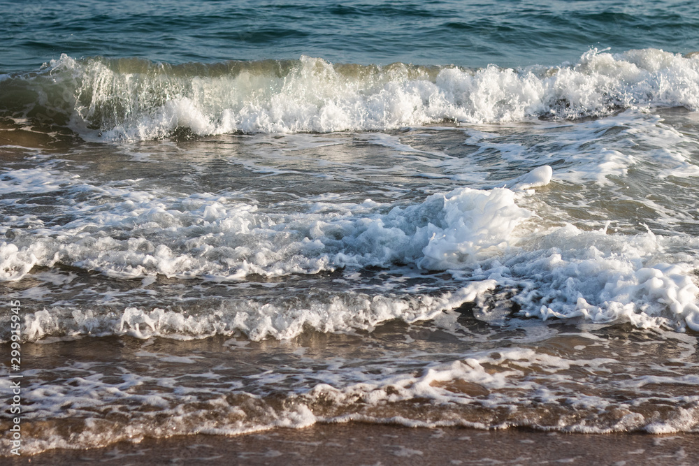 Fototapeta premium Waves at the Beach