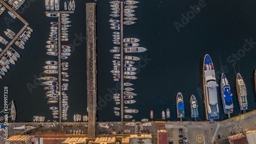Canvastavla Porto dal drone