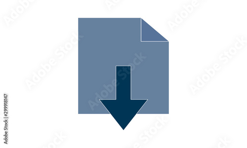 Free Download File download icon for downloading content - GFXLoad
