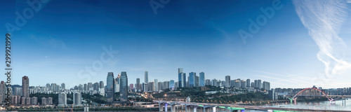 panoramic view of the city © duan