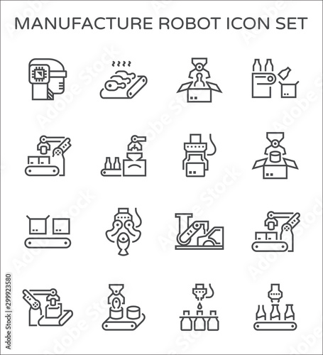 robot production icon