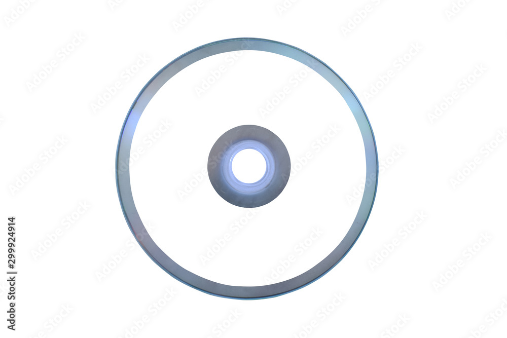 cd or dvd isolated on white background cd or dvd isolated on white background