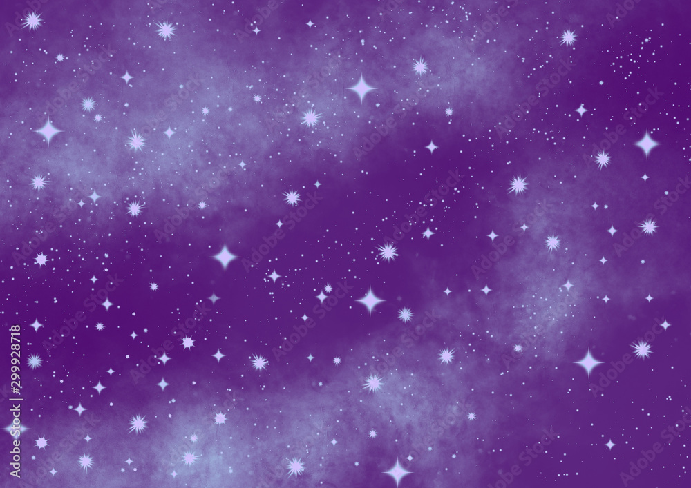 Galaxy background with stars and stardust. Galaxy wallpaper