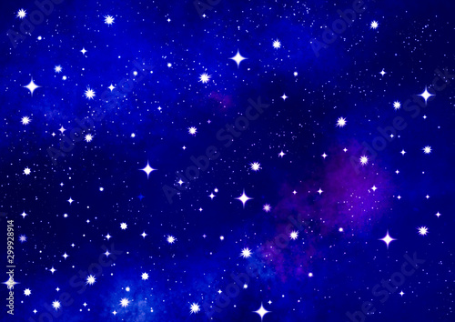 Galaxy background with stars and stardust. Galaxy wallpaper