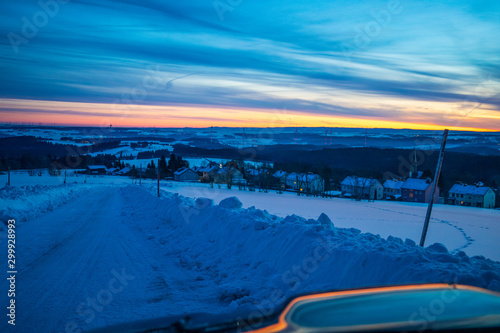 Winterlandschaft am Döbraberg