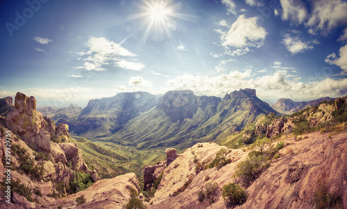 Sunny Day at the Big Bend National Park photo