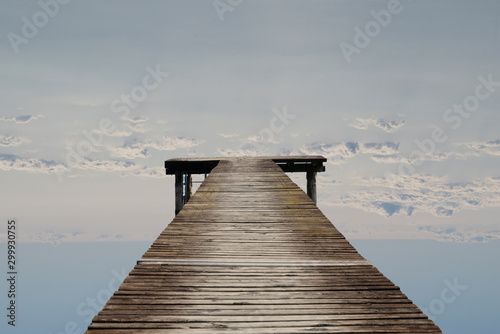 Foto Über den Wolken.