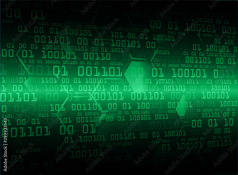 binary circuit board future technology, green cyber security concept background, abstract hi speed digital internet. binary circuit board future technology, green cyber security concept background, abstract hi speed digital internet.