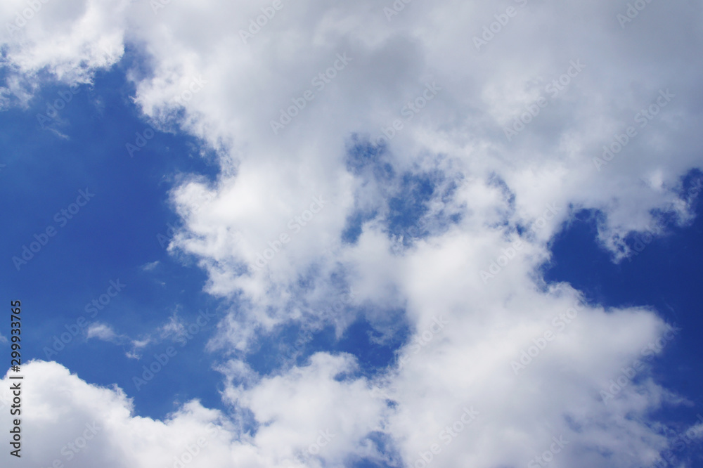 blue sky and white clouds blue sky and white clouds