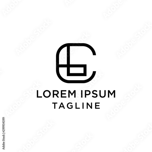 initial letter logo CL, LC logo template Free Download initial letter logo CL, LC logo template - GFXLoad