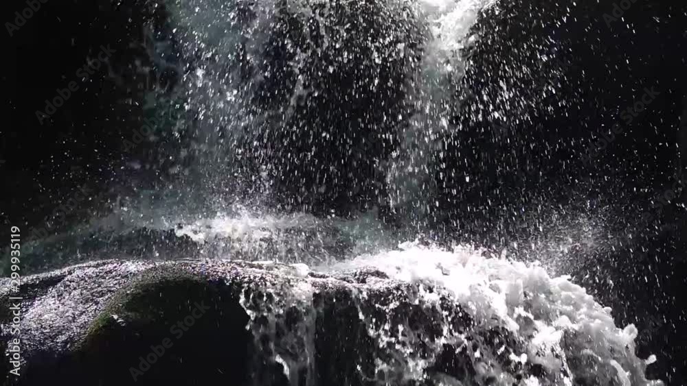 Shipot - a waterfall in the Mezhgorsky district of the Transcarpathian region Slow motion of water among the stones. Shipot - a waterfall in the Mezhgorsky district of the Transcarpathian region Slow motion of water among the stones.