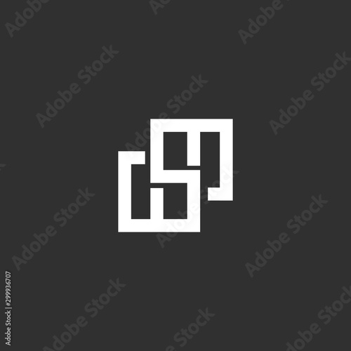 H letter logo vector icon template © maretaarining