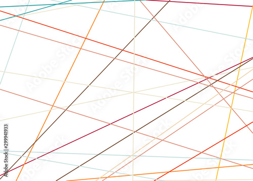 Colorful Lines Random Distribution Computational Generative Art background illustration