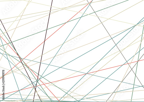 Colorful Lines Random Distribution Computational Generative Art background illustration