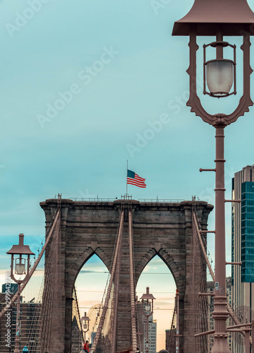 The iconic brooklyn bridge