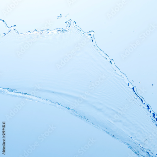 blue water splash