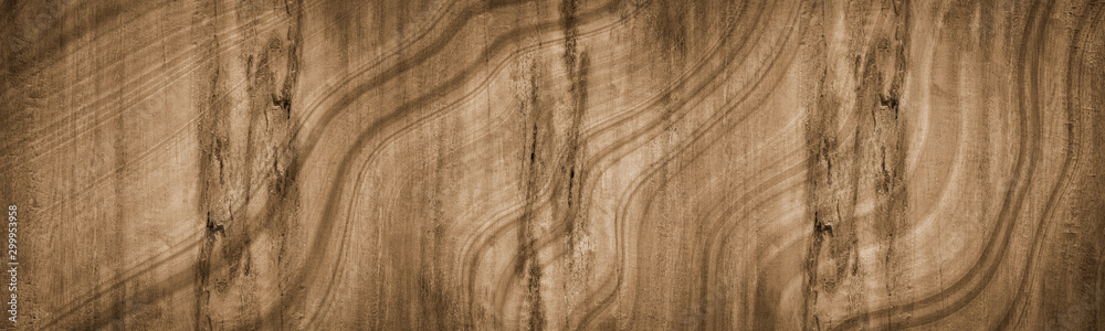 Naklejka premium Dark Brown wooden texture background. real surface of wood from nature for backdrop wallpaper design.