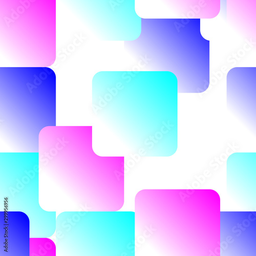 blue pink square pattern vector