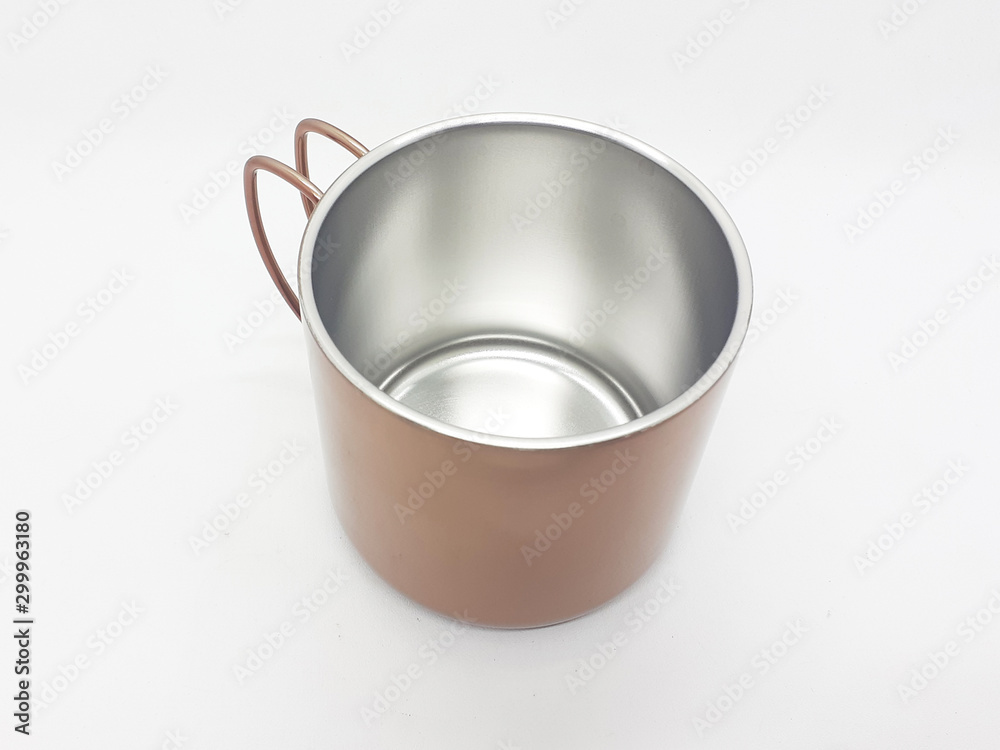 Elegant Metallic Gold Silver Coffee Tea Cup in White Isolated Background Elegant Metallic Gold Silver Coffee Tea Cup in White Isolated Background