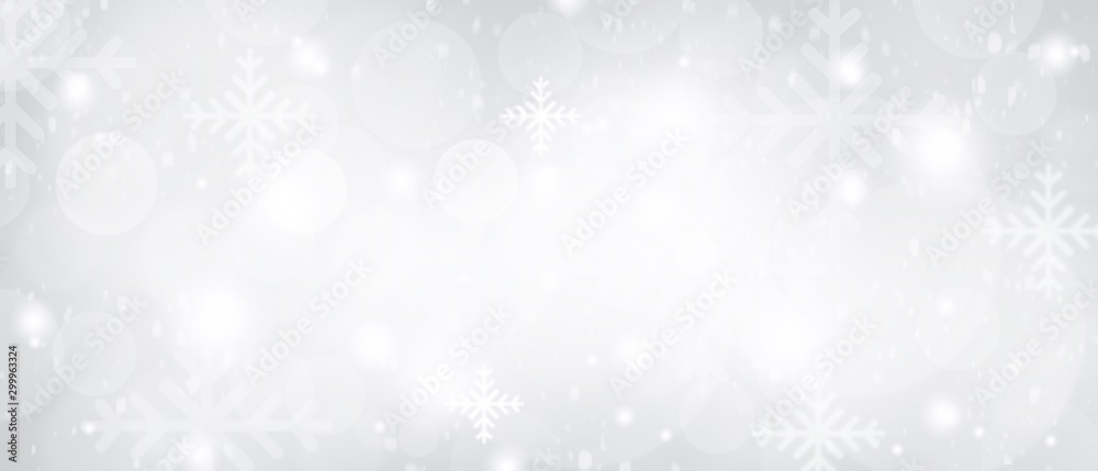 White gray abstract texture background with white Christmas new year snowflake blurred beautiful shiny lights use wallpaper backdrop and your product. White gray abstract texture background with white Christmas new year snowflake blurred beautiful shiny lights use wallpaper backdrop and your product.