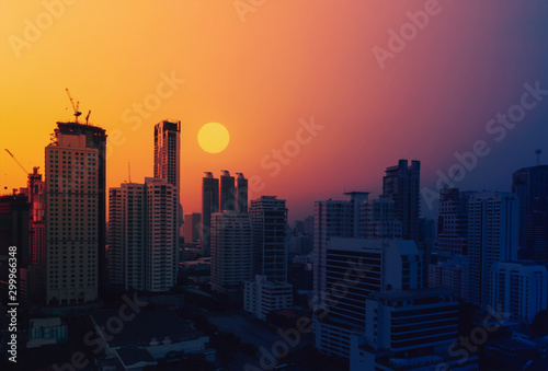 Bangkok city scape
