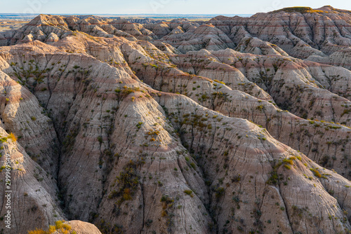 Badlands National Park landscape in South Dakota