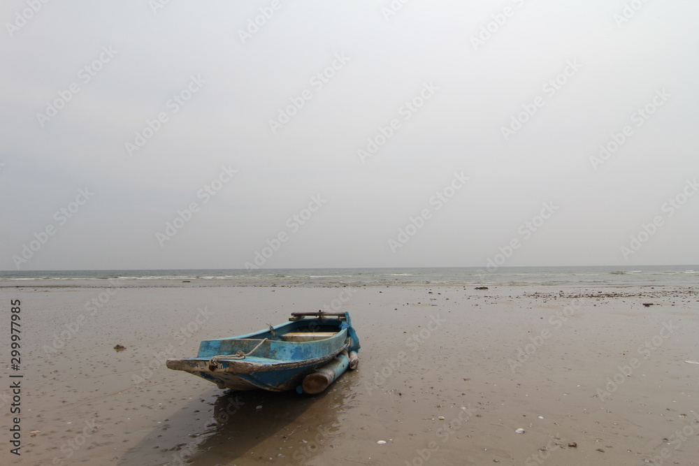 boat on the beach