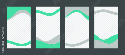 Set of trendy editable templates for social media stories,backdrop,mobile   app,website,flyer,poster