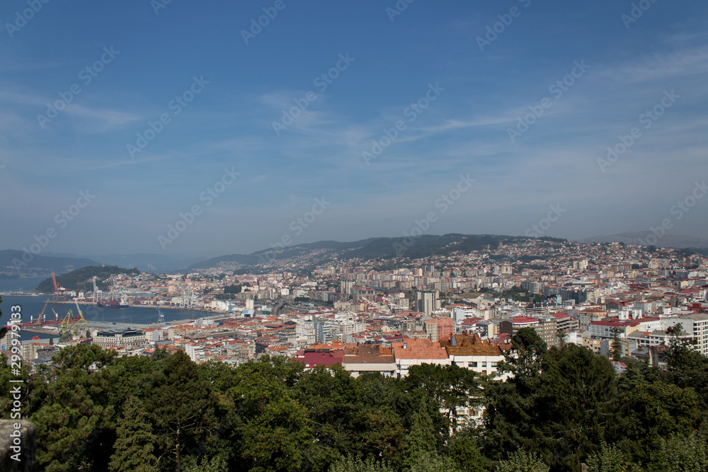 Fototapeta premium Ciudad de Vigo
