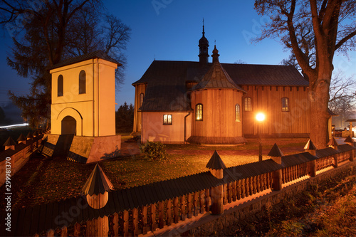 St Stanislaus Church in Humniska photo