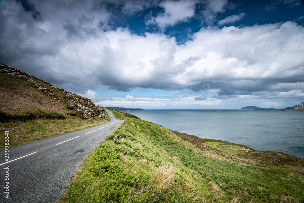Küstenstraße in Irland