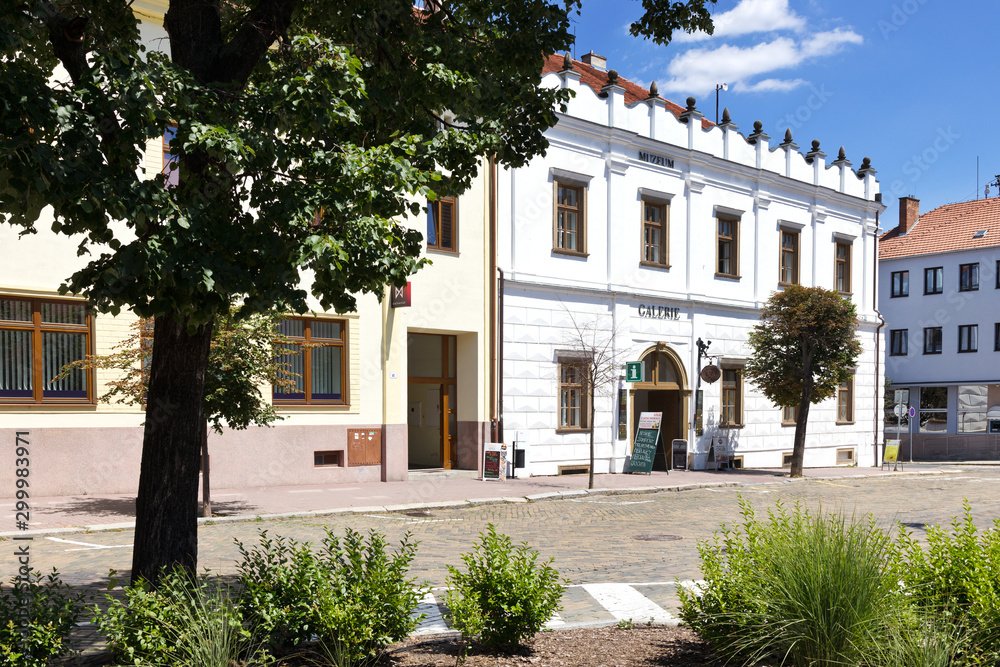 Museum,  T. G. Masaryk square, Moravsky Krumlov, Vysocina district, Czech republic, Europe