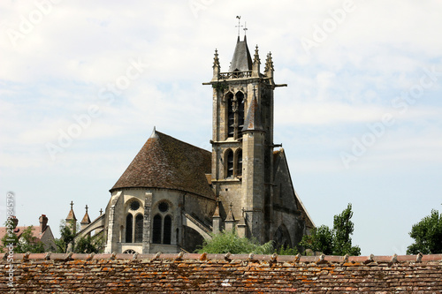 Cuadro en lienzo Moret sur Loing - Eglise Notre Dame de la Nativité