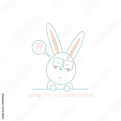 easter bunny with egg