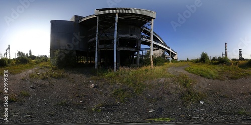 Old Coal Mine Spherical HDRI Panorama