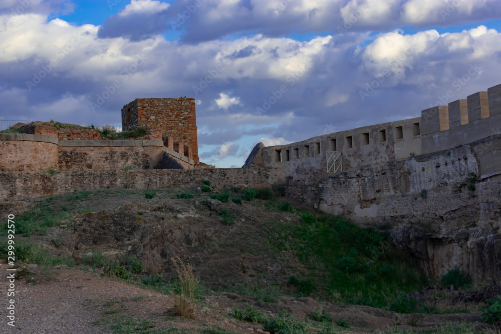 sagunto castle  is a tourist and cultural icon of this city of Alicante in Spain