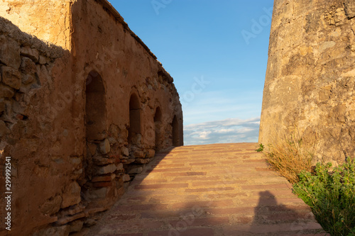sagunto castle  is a tourist and cultural icon of this city of Alicante in Spain