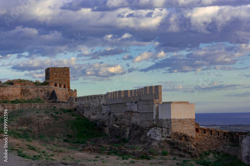 sagunto castle  is a tourist and cultural icon of this city of Alicante in Spain