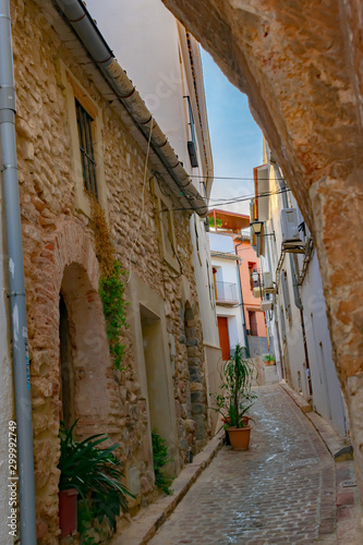 sagunto town  is a tourist and cultural icon of this city of Alicante in Spain