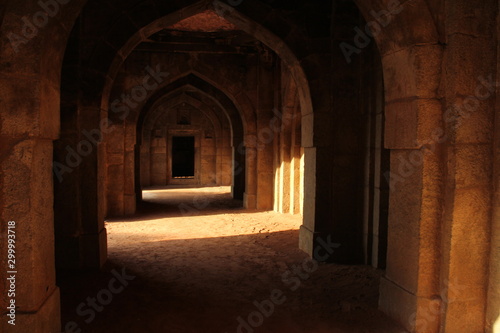 old mosque interior