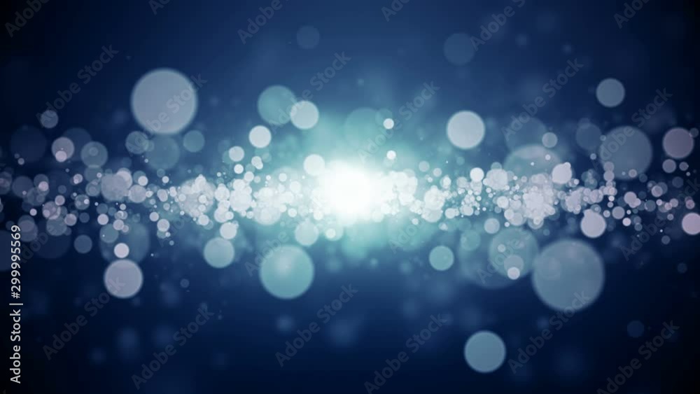 blue circles abstract celebration background