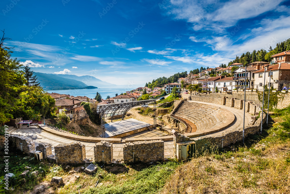 Ancient Theatre of Ohrid - Ohrid, Macedonia