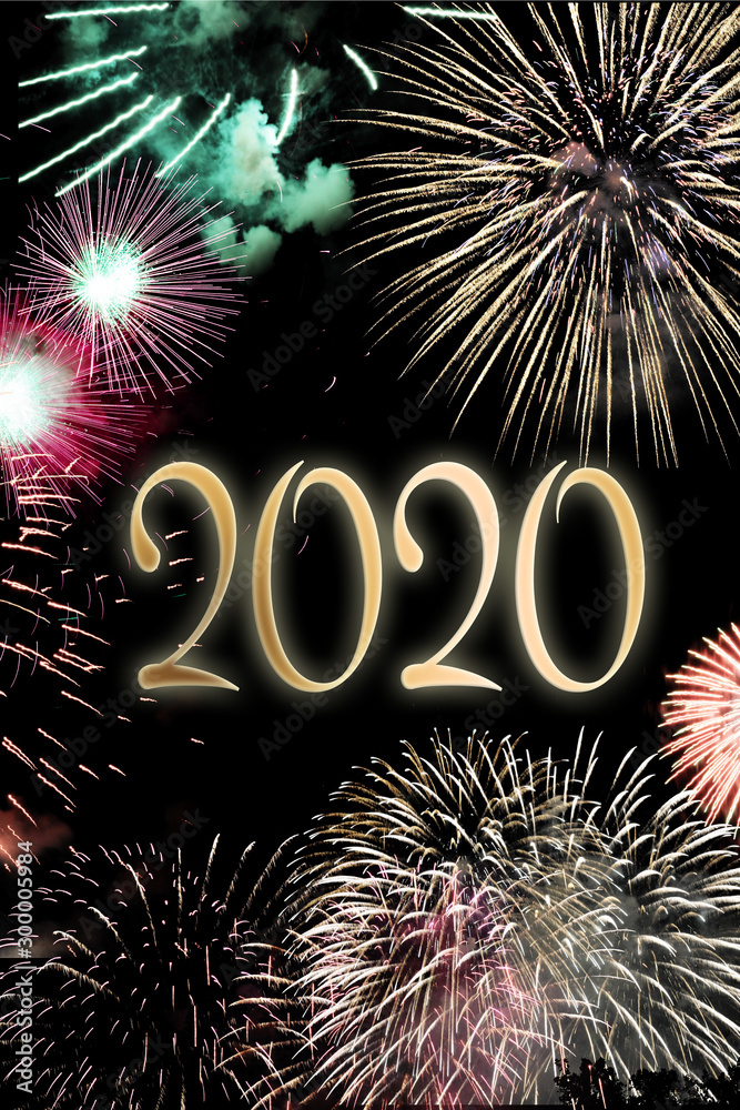 Fotografie Feuerwerk Silvester 2020