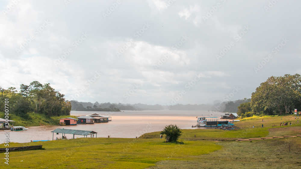 TRAVEL BETWEEN THE BORDER OF PERU, BRAZIL AND COLOMBIA, ON THE AMAZON RIVER TRAVEL BETWEEN THE BORDER OF PERU, BRAZIL AND COLOMBIA, ON THE AMAZON RIVER