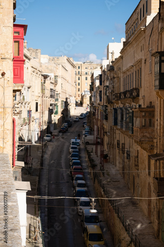 Fototapeta Naklejka Na Ścianę i Meble -  small streets of Valletta