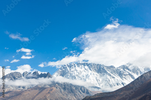 Ama Dablam Mountain. Trekking Everest Base Camp. Nepal. © marabelo