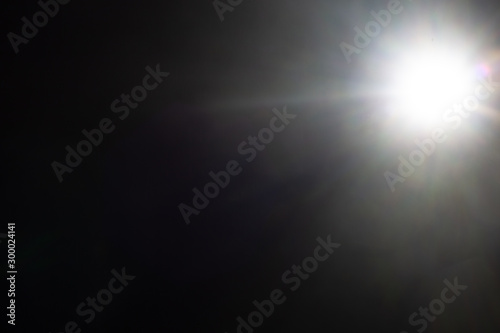 Blurred light overlay for abstract design