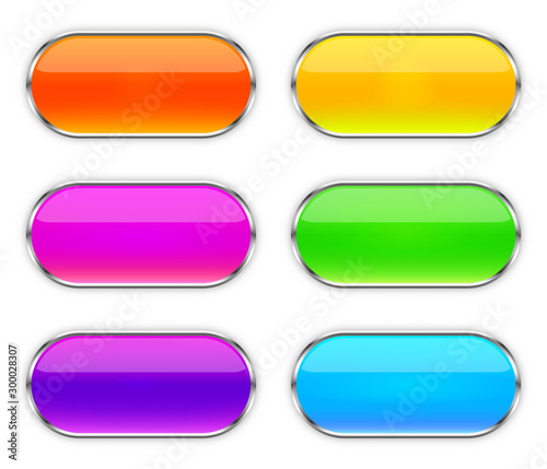 Wallpaper Mural Vector glossy buttons Torontodigital.ca