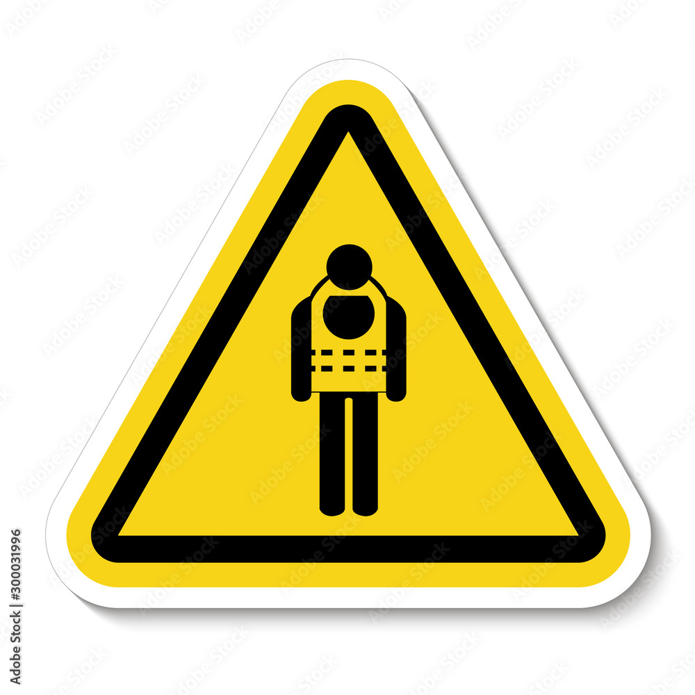 Symbol Wear Life Jacket Isolate On White Background,Vector Illustration EPS.10 Symbol Wear Life Jacket Isolate On White Background,Vector Illustration EPS.10