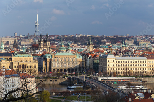 Prague cityscape with the old town from the top , Prague, Czech Republic © JMDuran Photography